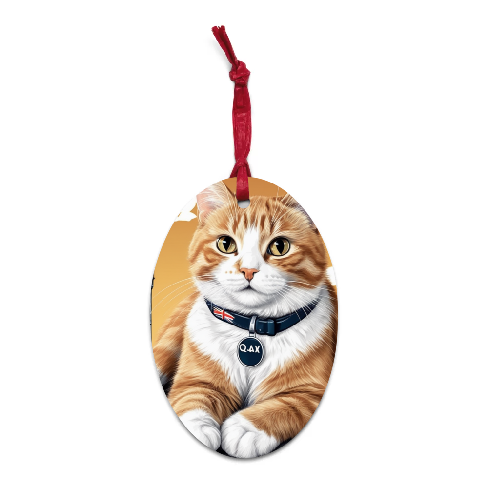 PugMug Custom Jack Jack Wooden Ornament