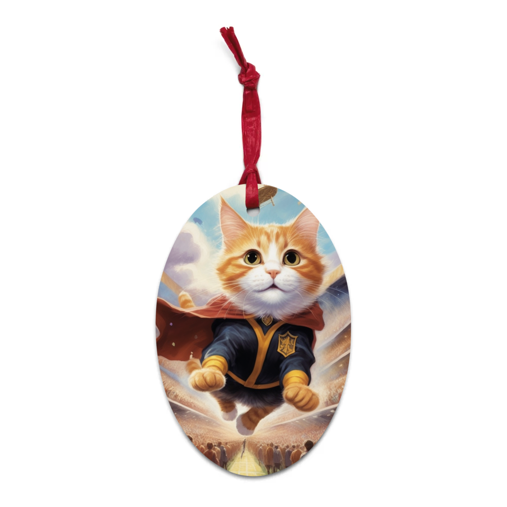 PugMug Custom Jack Jack Wooden Ornament