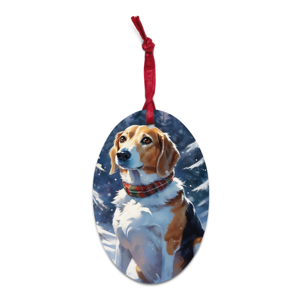 PugMug Custom Munchkin Wooden Ornament