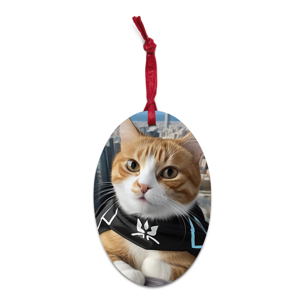 PugMug Custom Jack Jack Wooden Ornament