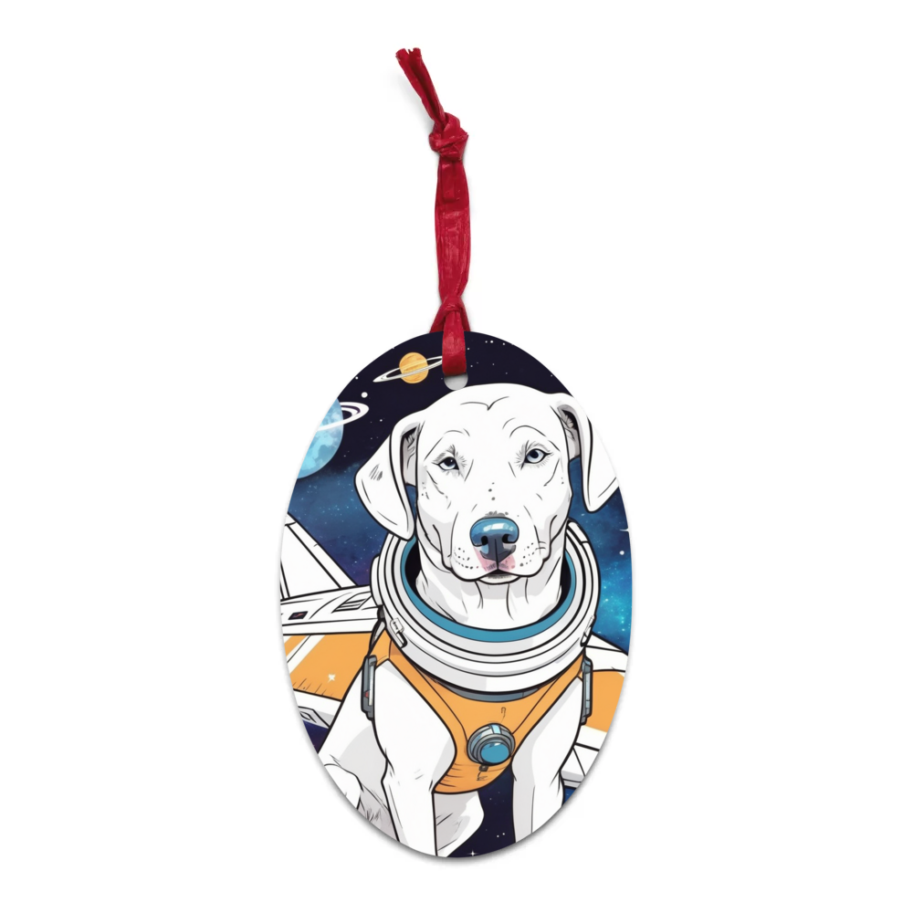 PugMug Custom Penny Wooden Ornament