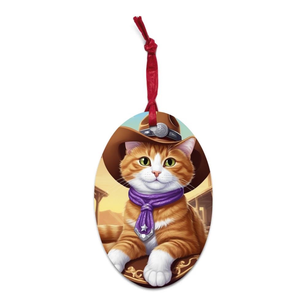 PugMug Custom Jack Jack Wooden Ornament