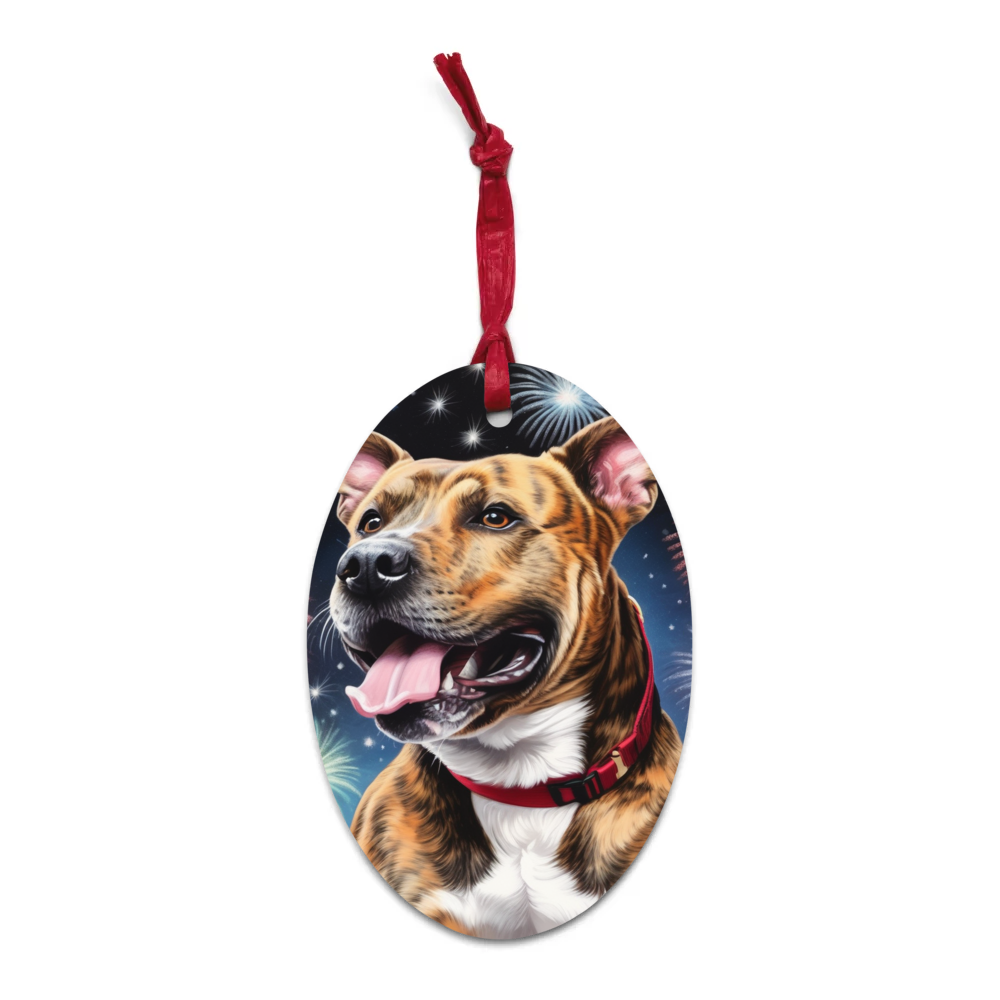 PugMug Custom Tony Hawk Wooden Ornament