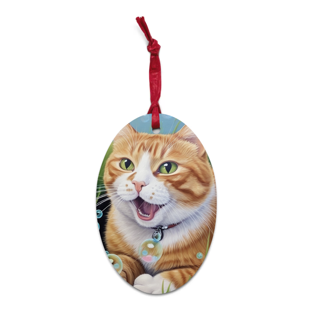 PugMug Custom Jack Jack Wooden Ornament