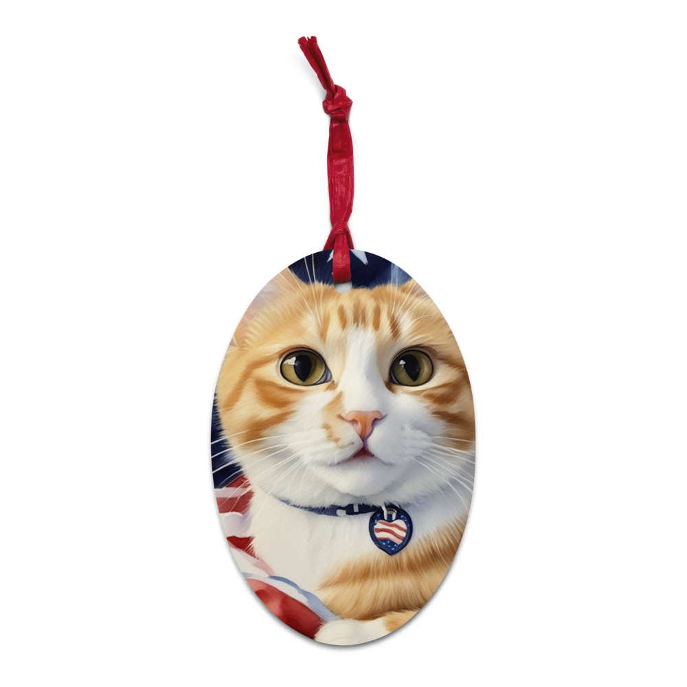 PugMug Custom Jack Jack Wooden Ornament