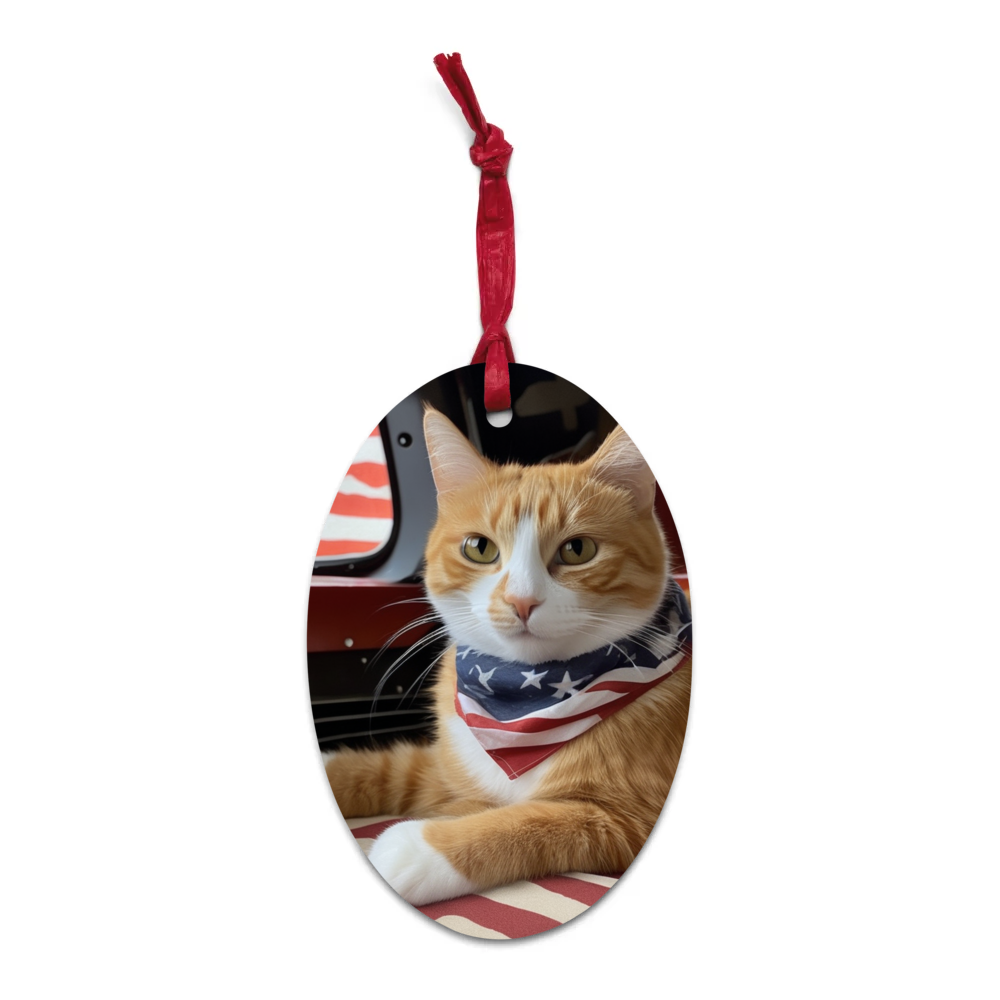 PugMug Custom Jack Jack Wooden Ornament