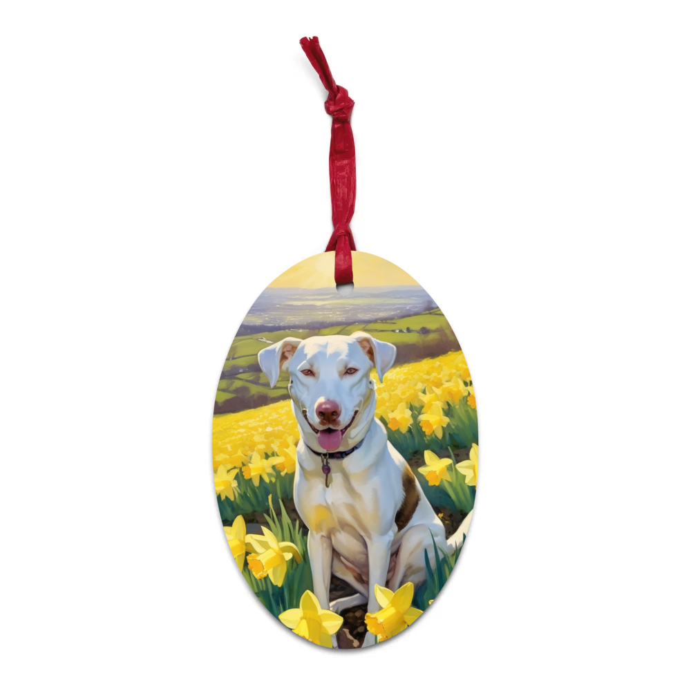 PugMug Custom Penny Wooden Ornament