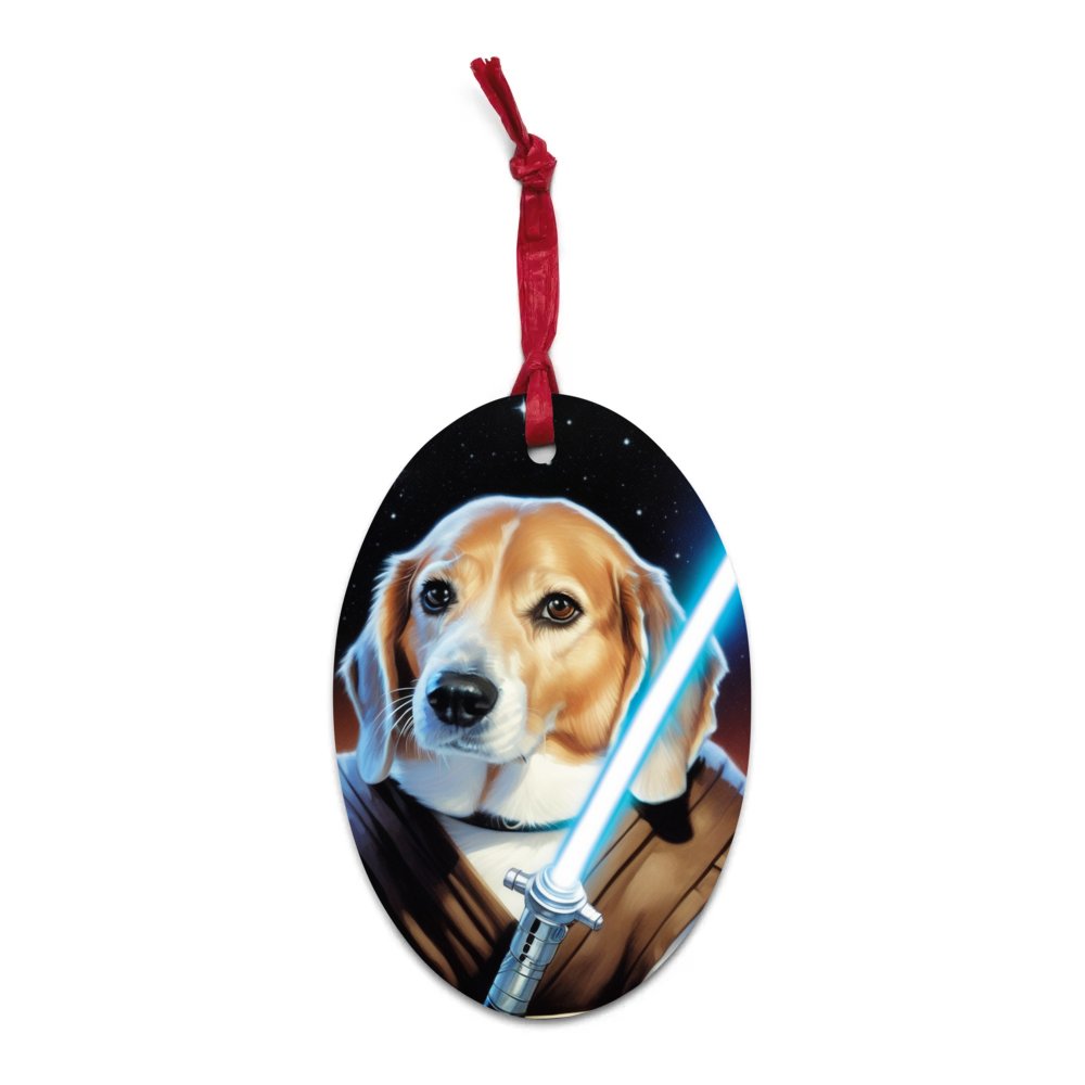 PugMug Custom Munchkin Wooden Ornament