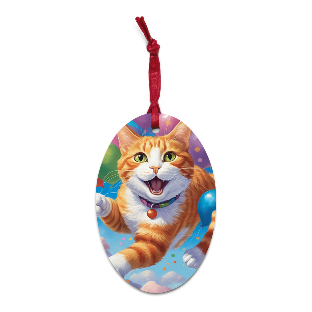 PugMug Custom Jack Jack Wooden Ornament