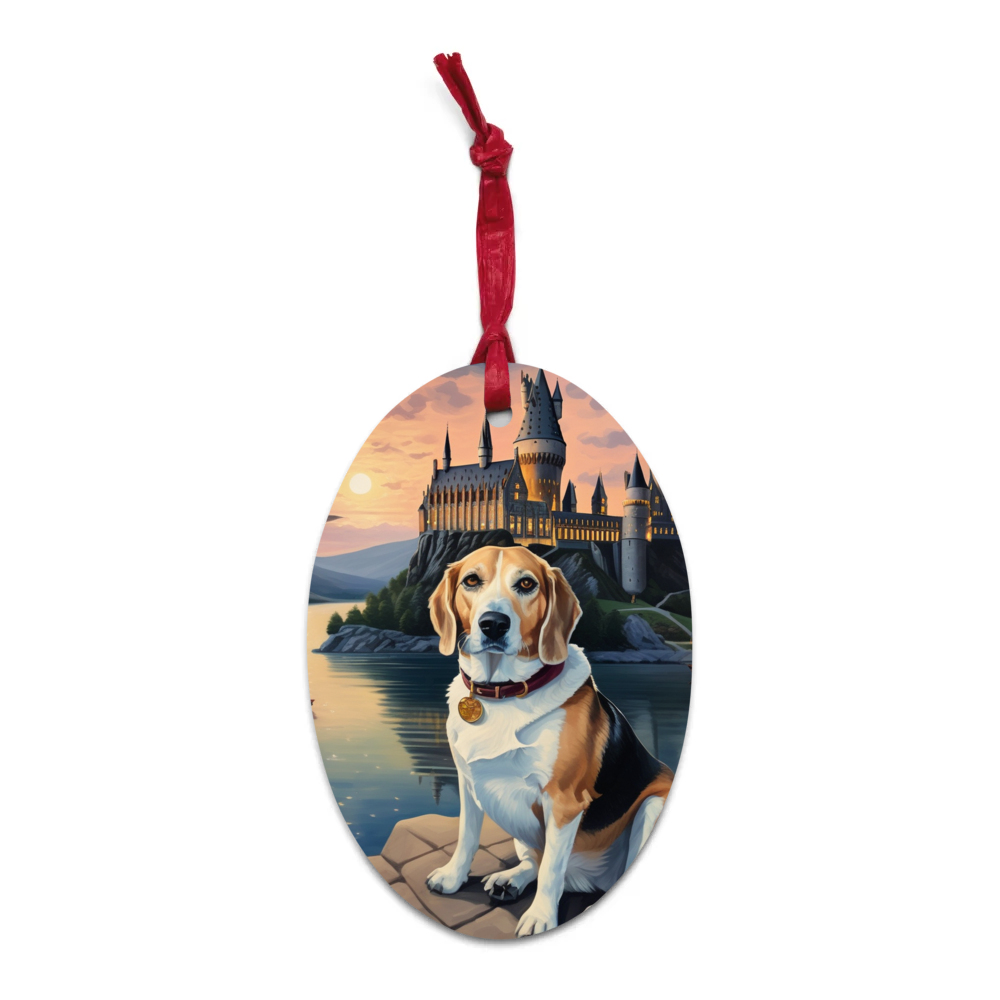 PugMug Custom Munchkin Wooden Ornament