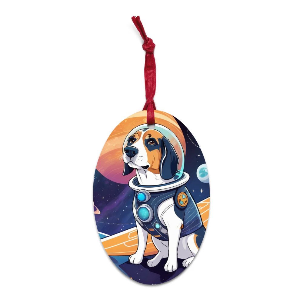 PugMug Custom Munchkin Wooden Ornament