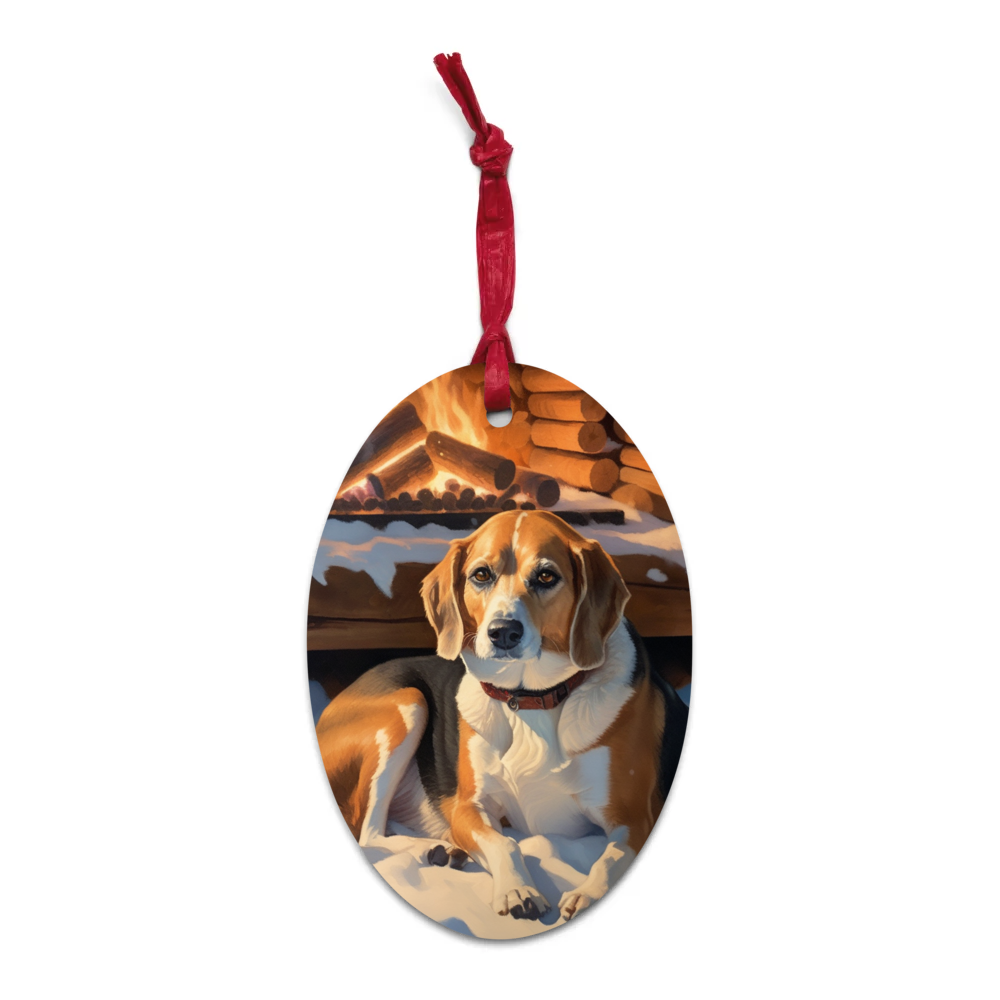 PugMug Custom Munchkin Wooden Ornament