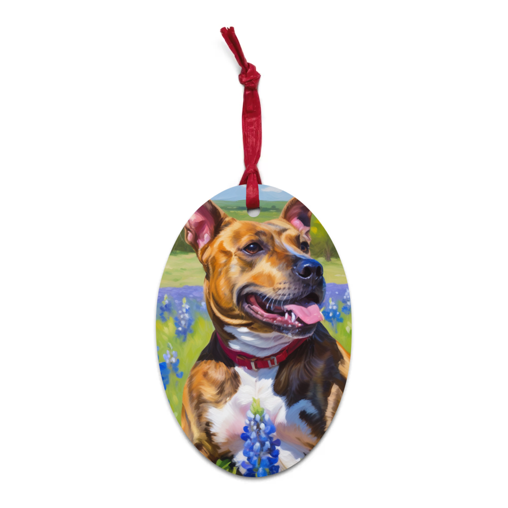 PugMug Custom Tony Hawk Wooden Ornament