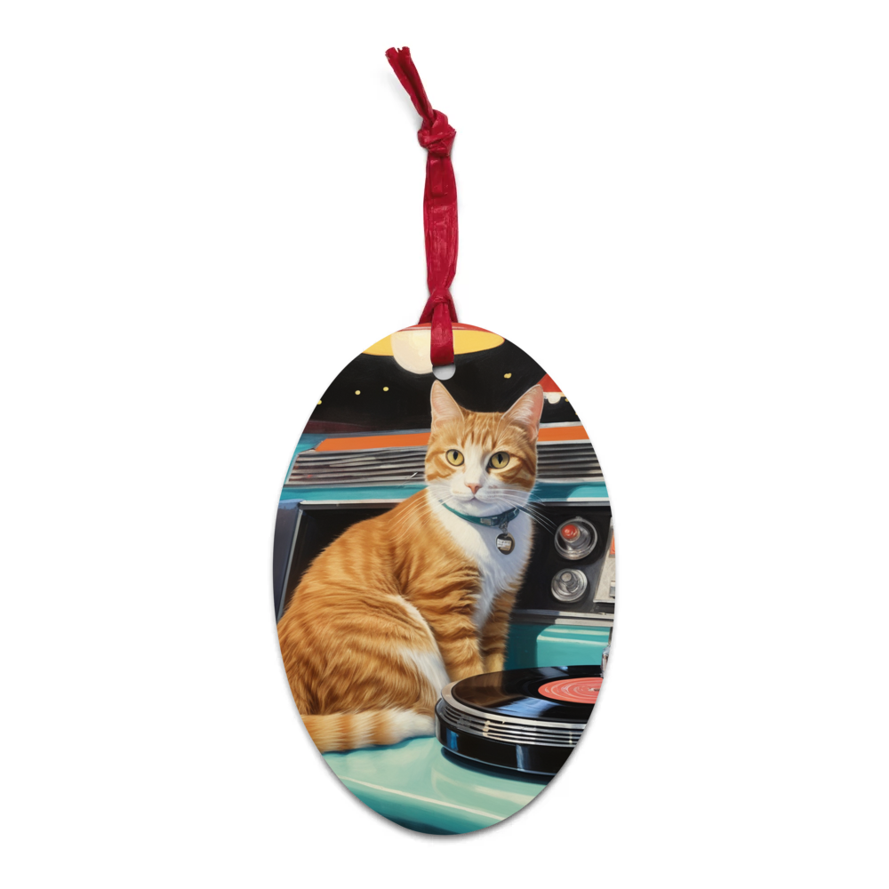 PugMug Custom Jack Jack Wooden Ornament