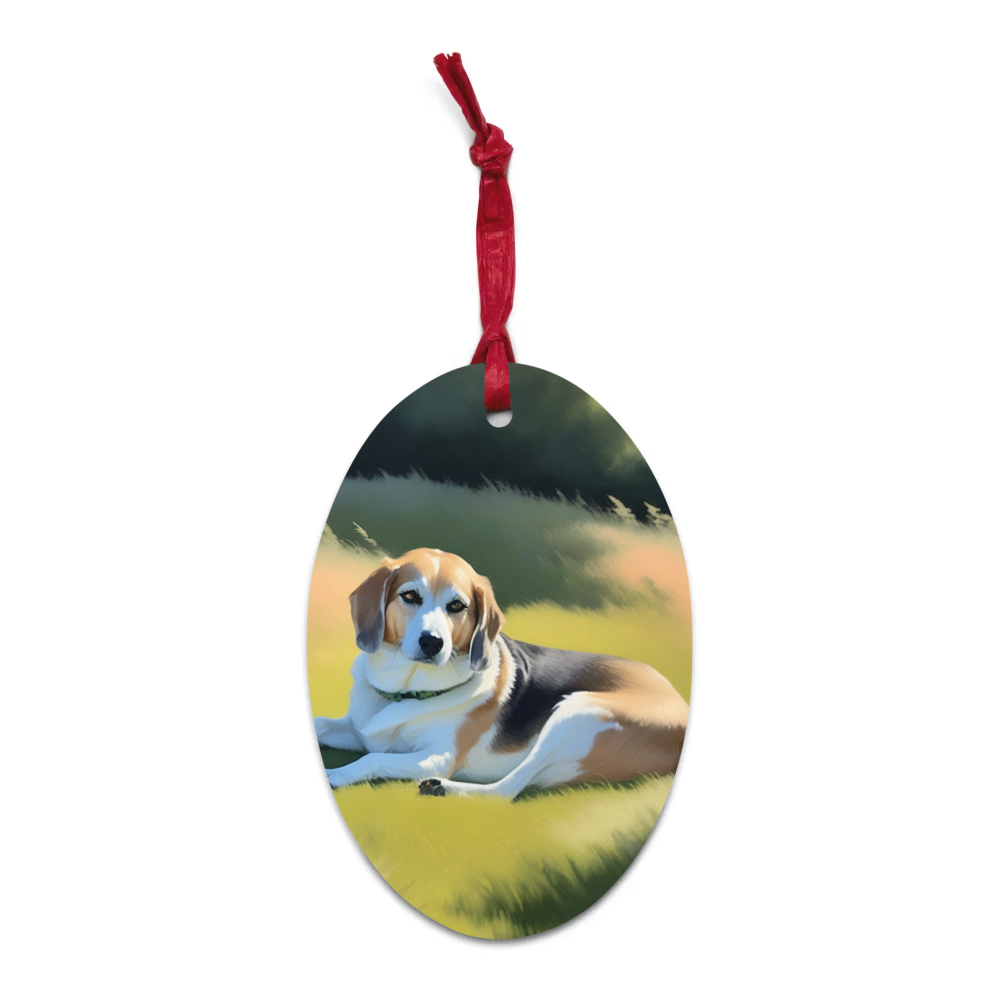 PugMug Custom Munchkin Wooden Ornament