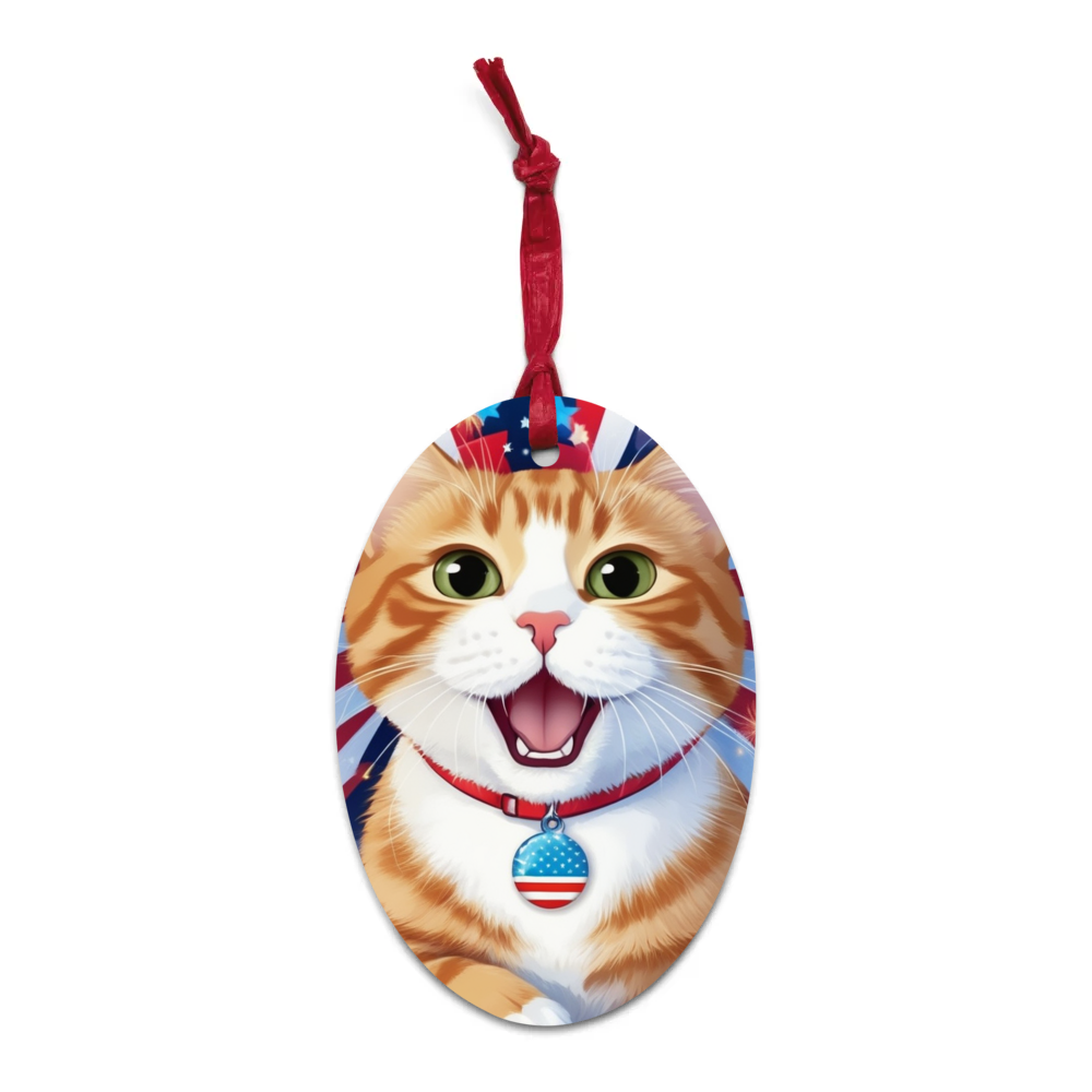 PugMug Custom Jack Jack Wooden Ornament