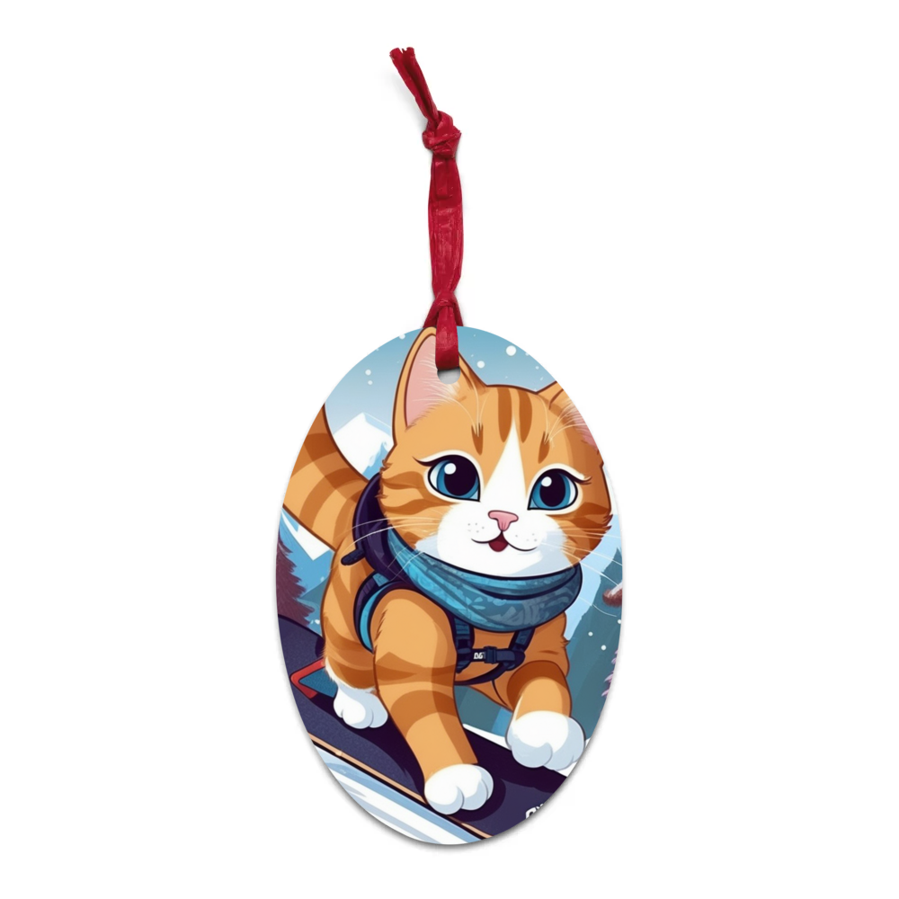 PugMug Custom Jack Jack Wooden Ornament