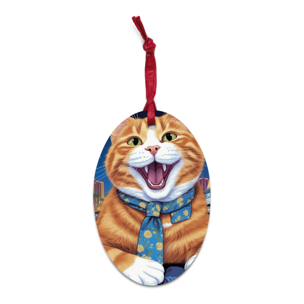 PugMug Custom Jack Jack Wooden Ornament