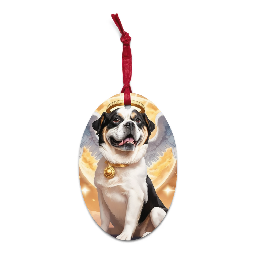 PugMug Custom McHenry Wooden Ornament