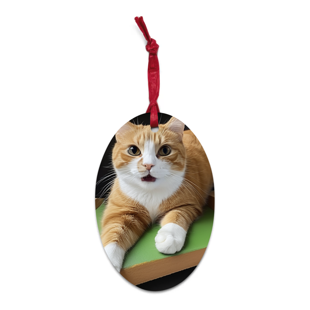 PugMug Custom Jack Jack Wooden Ornament