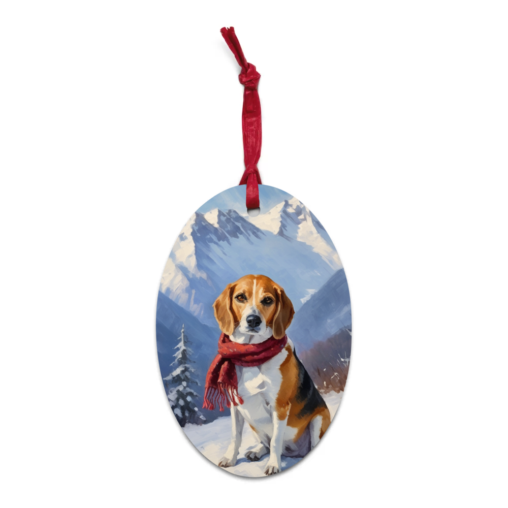 PugMug Custom Munchkin Wooden Ornament