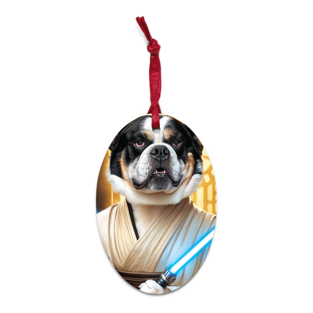 PugMug Custom McHenry Wooden Ornament