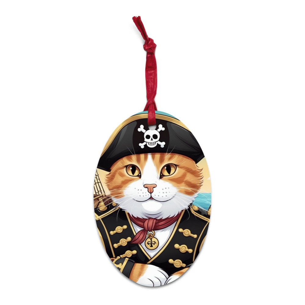 PugMug Custom Jack Jack Wooden Ornament