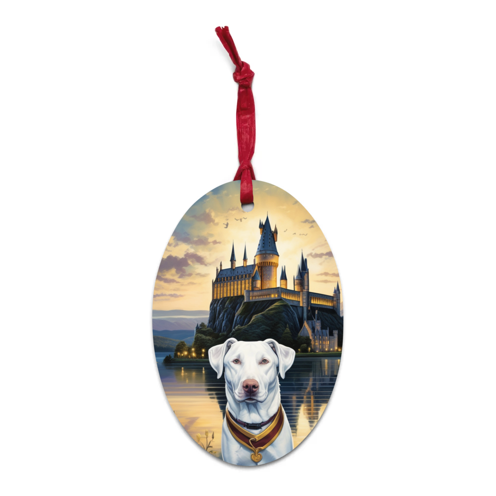 PugMug Custom Penny Wooden Ornament