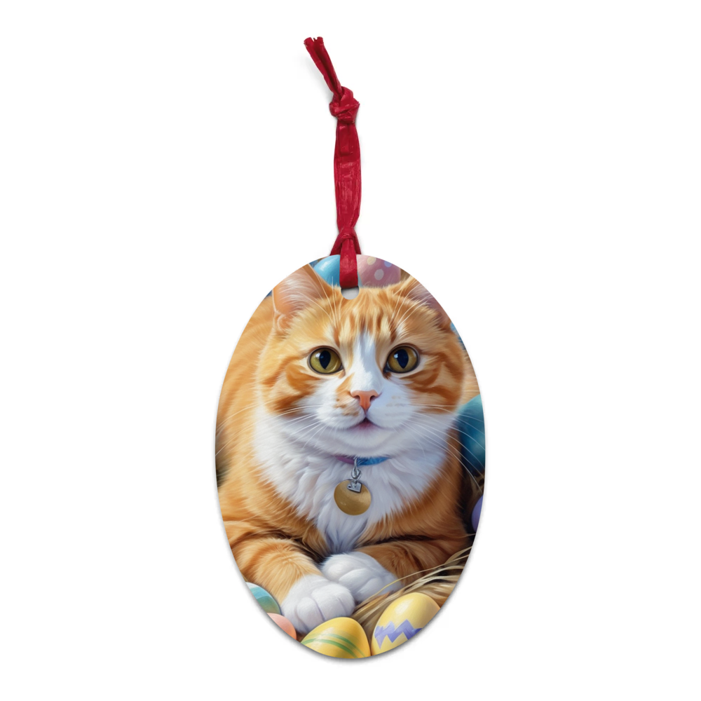 PugMug Custom Jack Jack Wooden Ornament