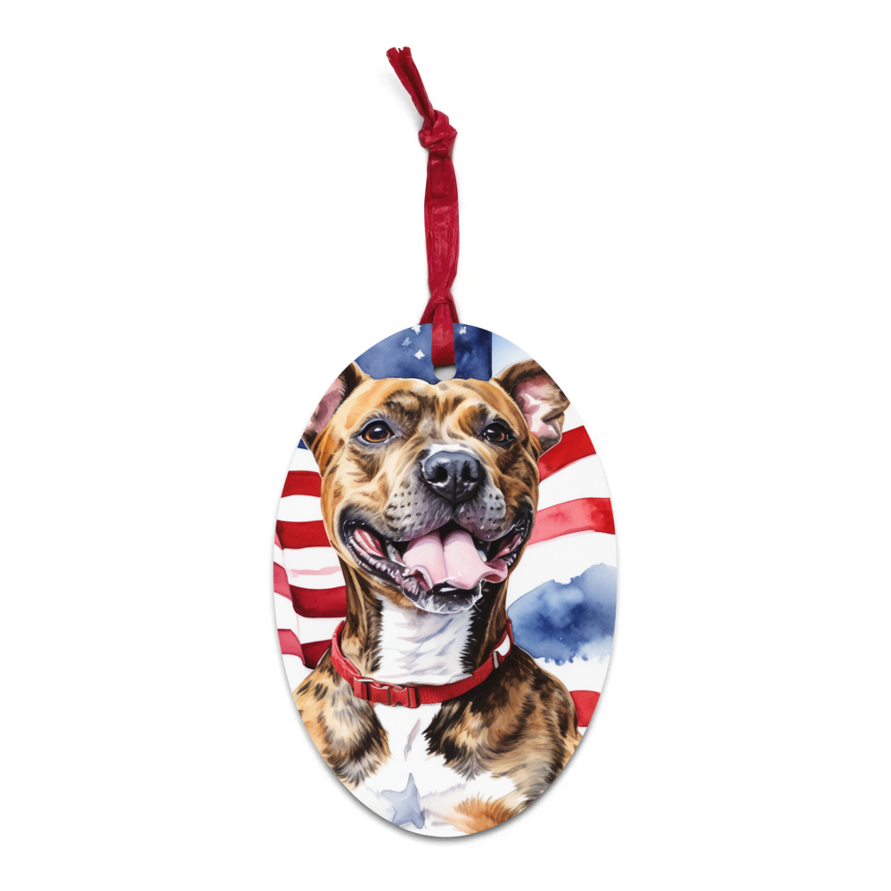 PugMug Custom Tony Hawk Wooden Ornament