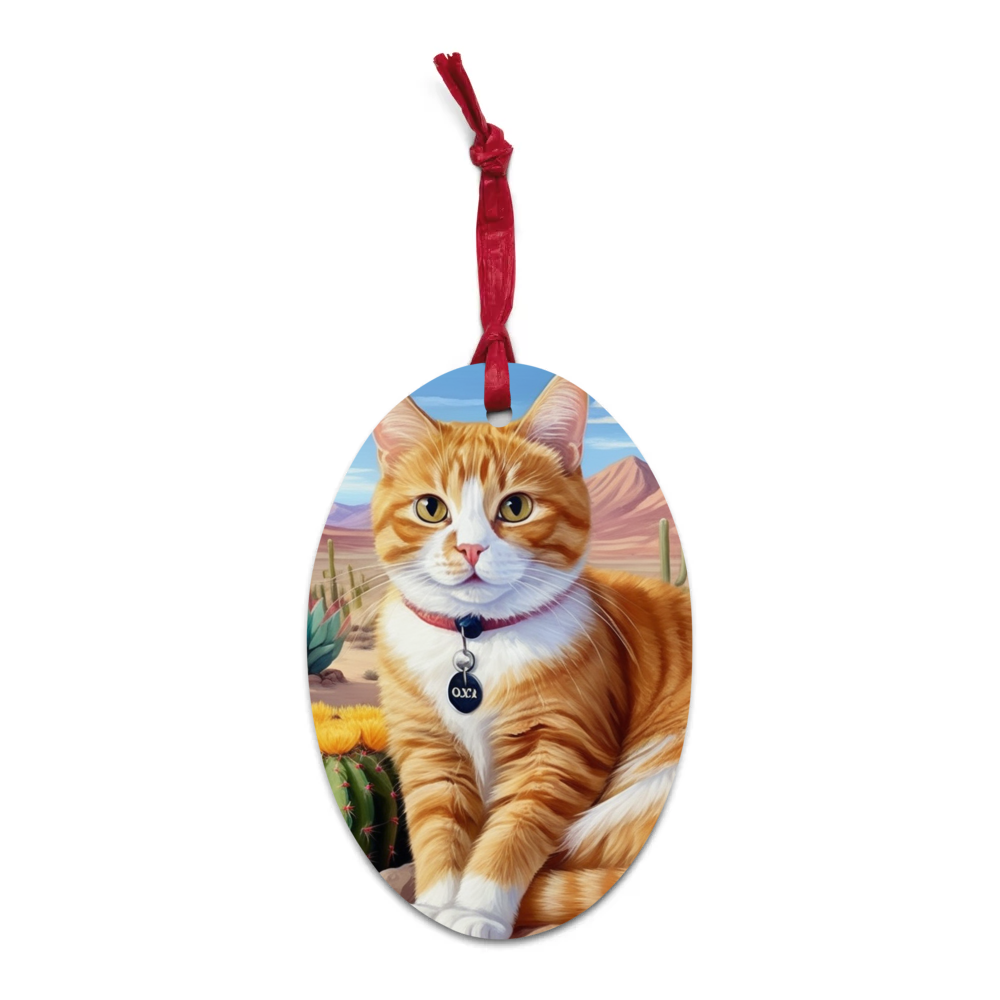 PugMug Custom Jack Jack Wooden Ornament