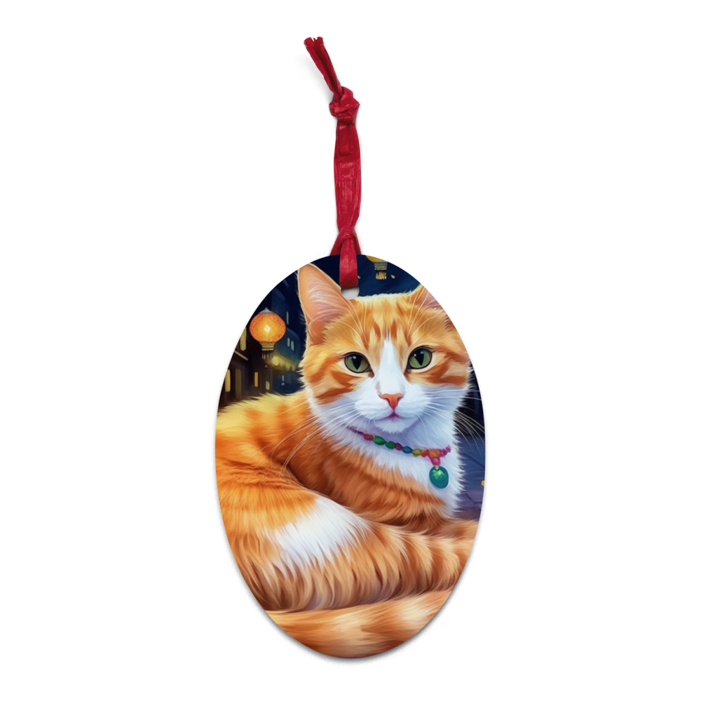 PugMug Custom Jack Jack Wooden Ornament