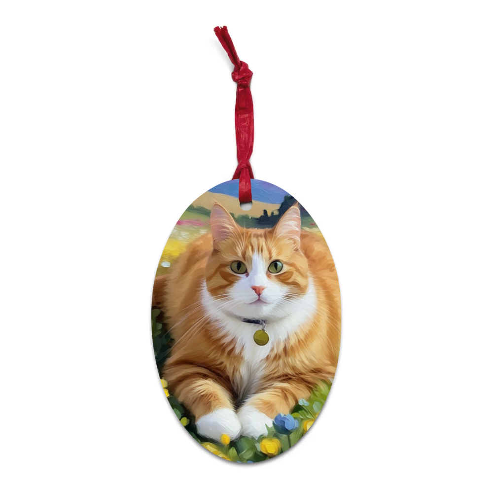 PugMug Custom Jack Jack Wooden Ornament