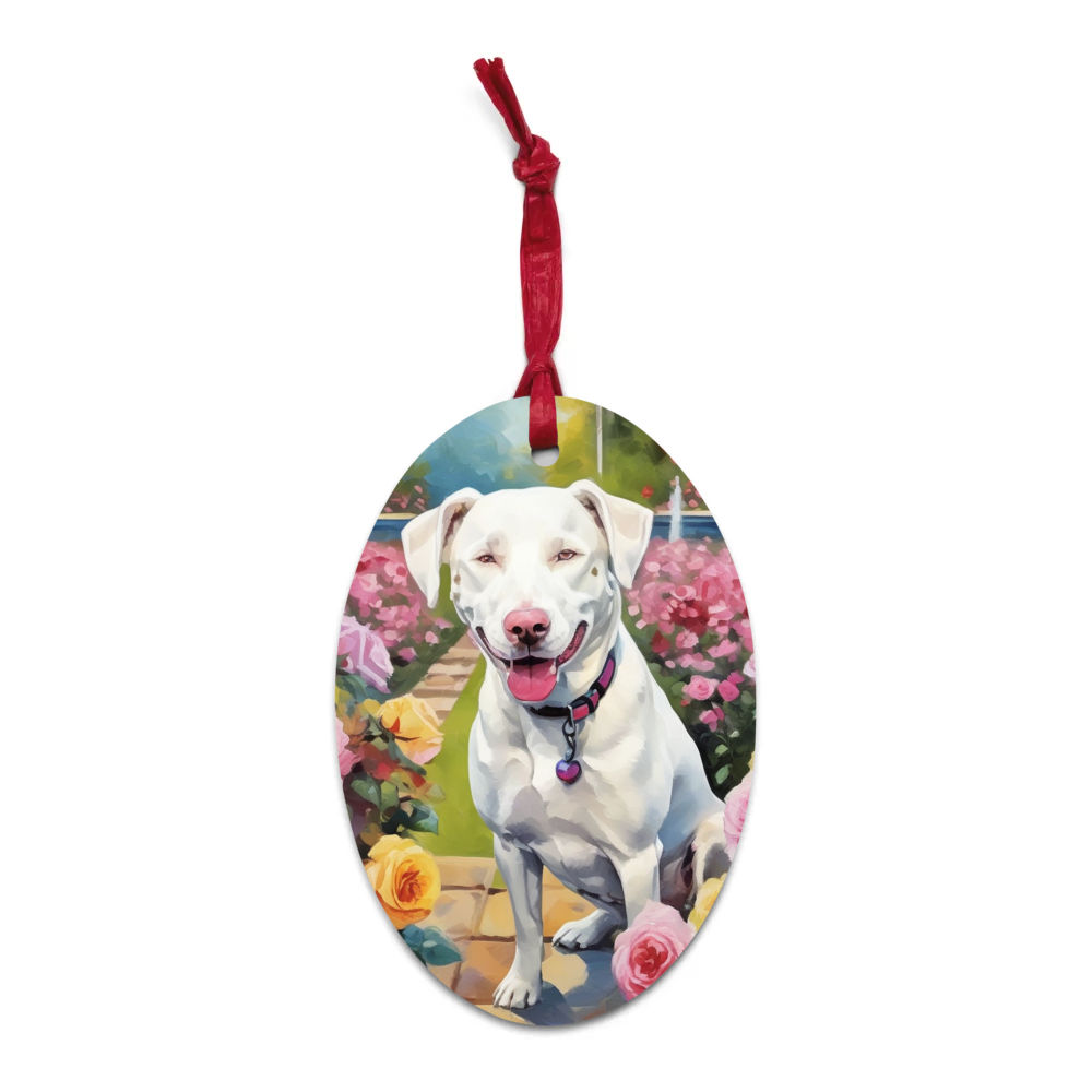 PugMug Custom Penny Wooden Ornament