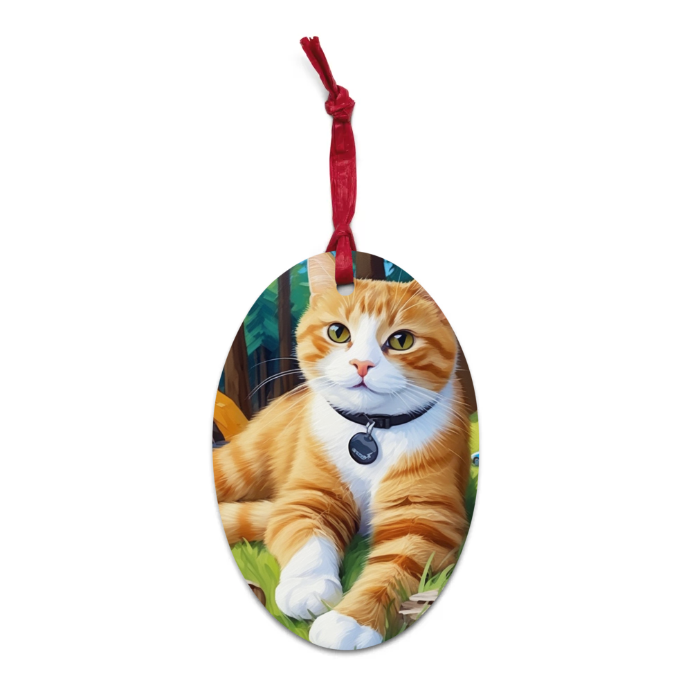 PugMug Custom Jack Jack Wooden Ornament