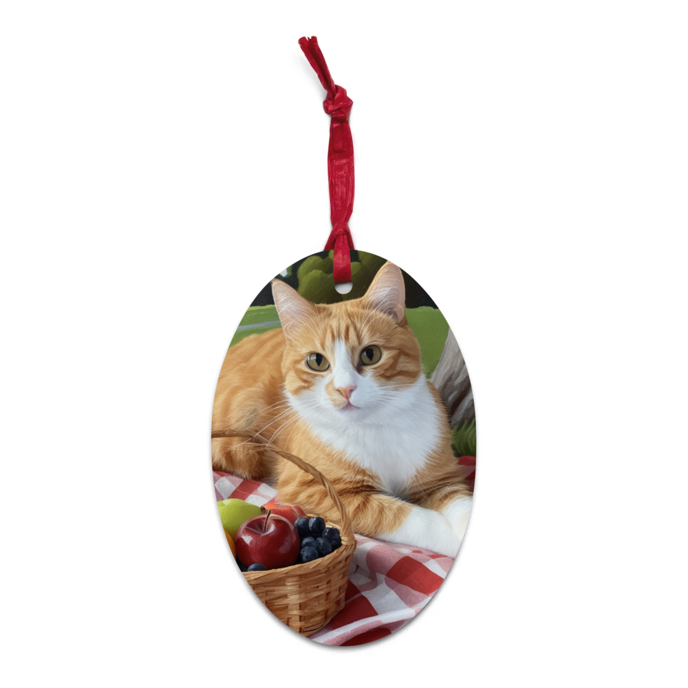 PugMug Custom Jack Jack Wooden Ornament