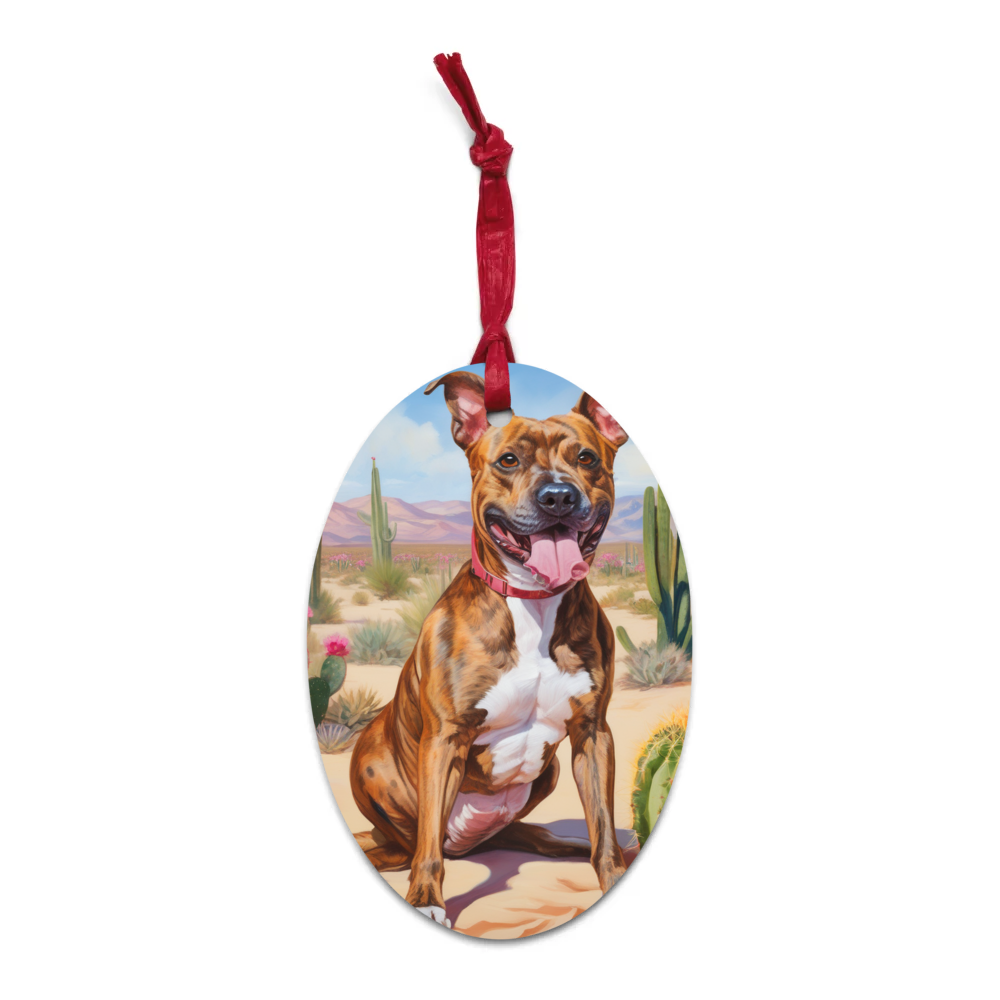 PugMug Custom Tony Hawk Wooden Ornament