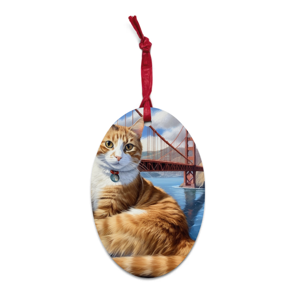 PugMug Custom Jack Jack Wooden Ornament