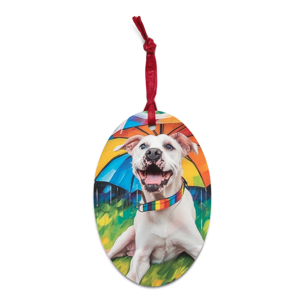 PugMug Custom Melody Wooden Ornament