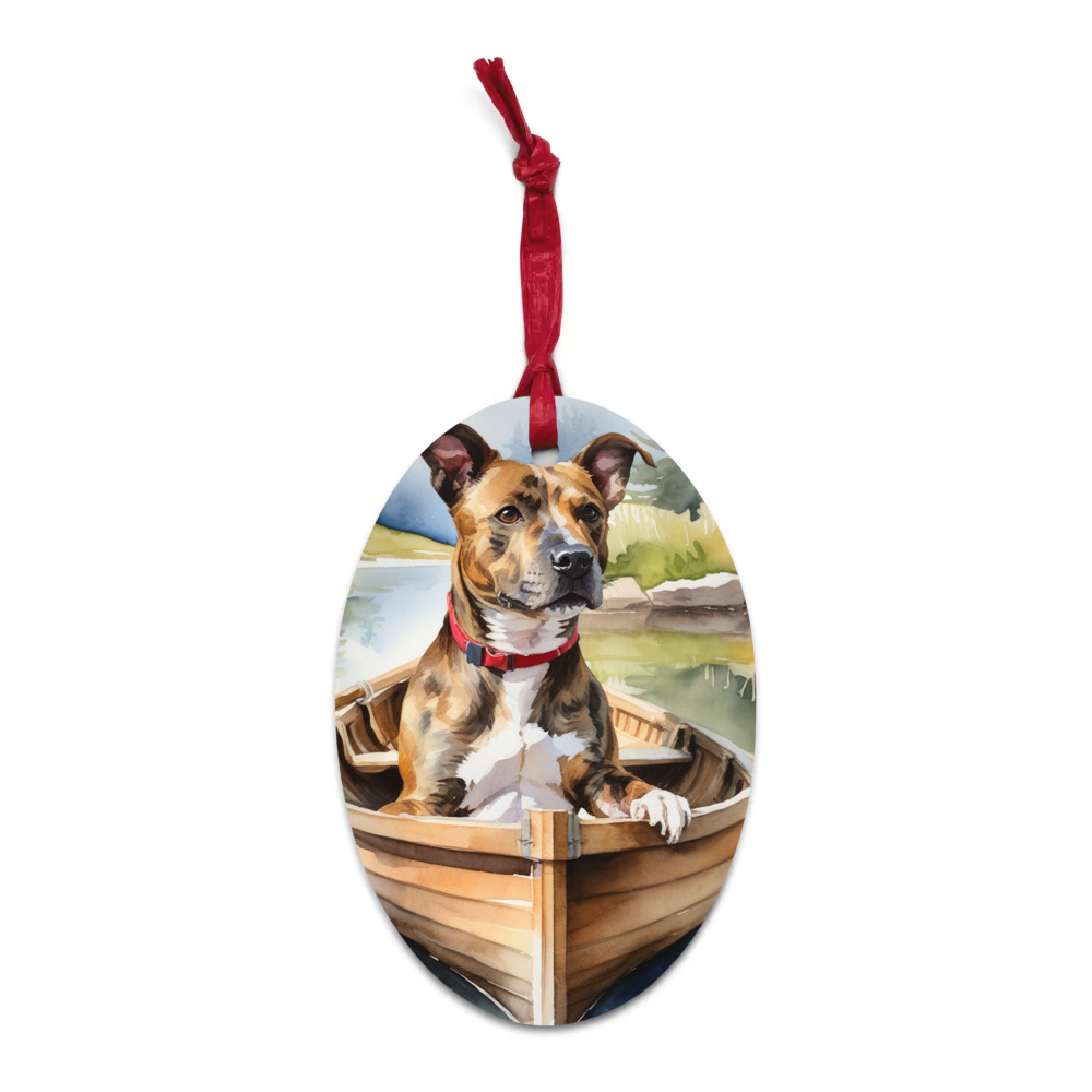 PugMug Custom Tony Hawk Wooden Ornament