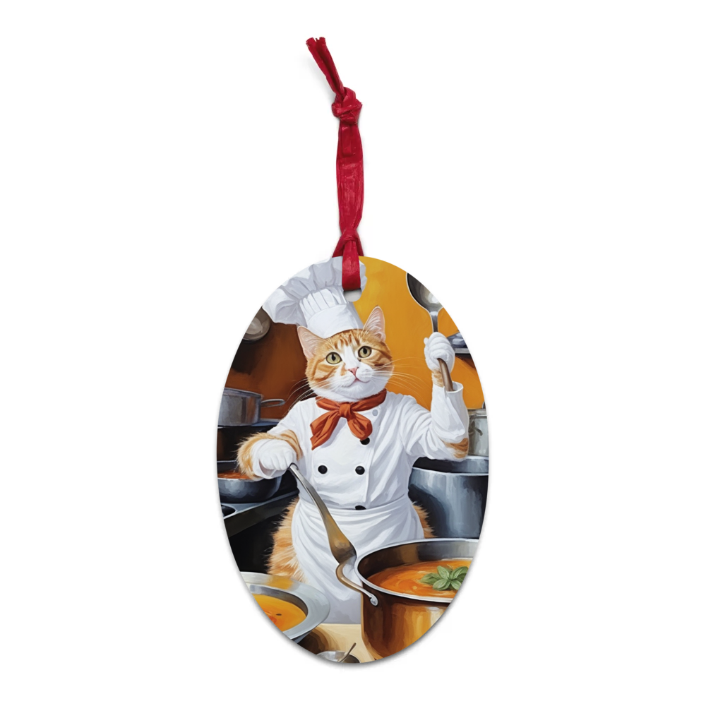 PugMug Custom Jack Jack Wooden Ornament