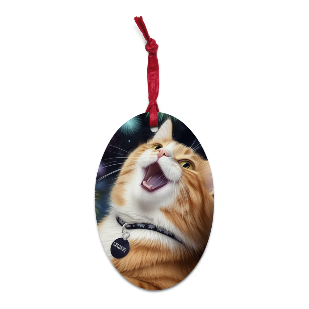 PugMug Custom Jack Jack Wooden Ornament