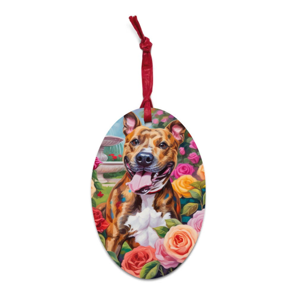 PugMug Custom Tony Hawk Wooden Ornament