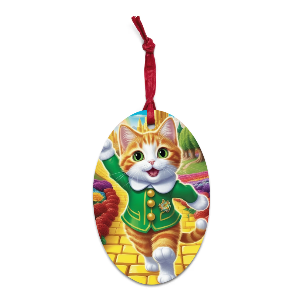 PugMug Custom Jack Jack Wooden Ornament