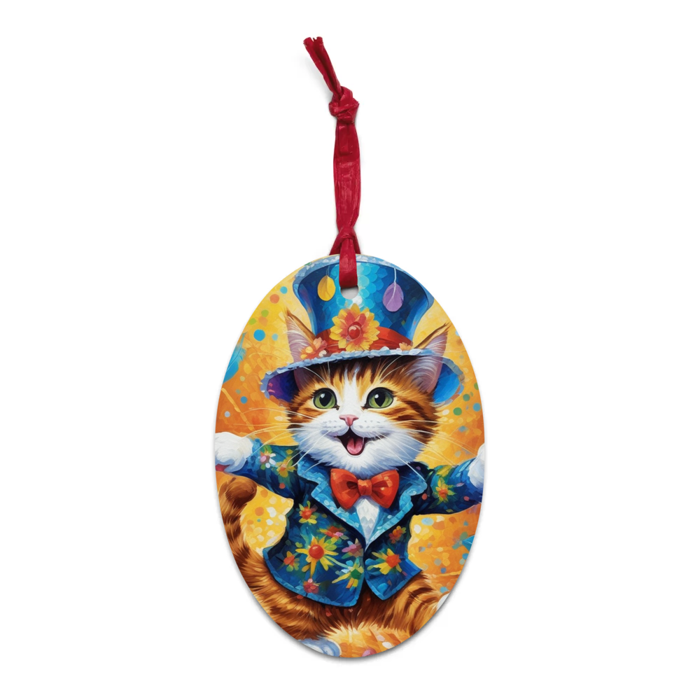 PugMug Custom Jack Jack Wooden Ornament