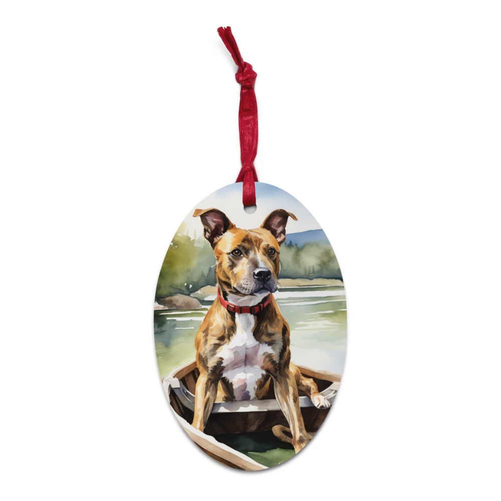 PugMug Custom Tony Hawk Wooden Ornament