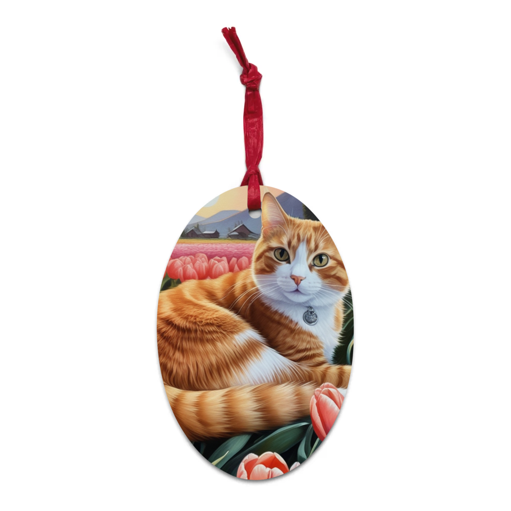 PugMug Custom Jack Jack Wooden Ornament