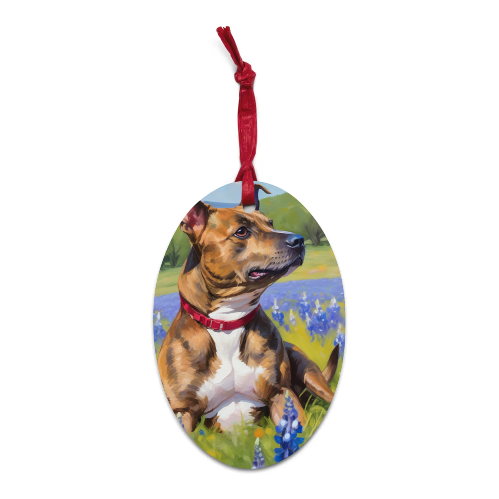 PugMug Custom Tony Hawk Wooden Ornament