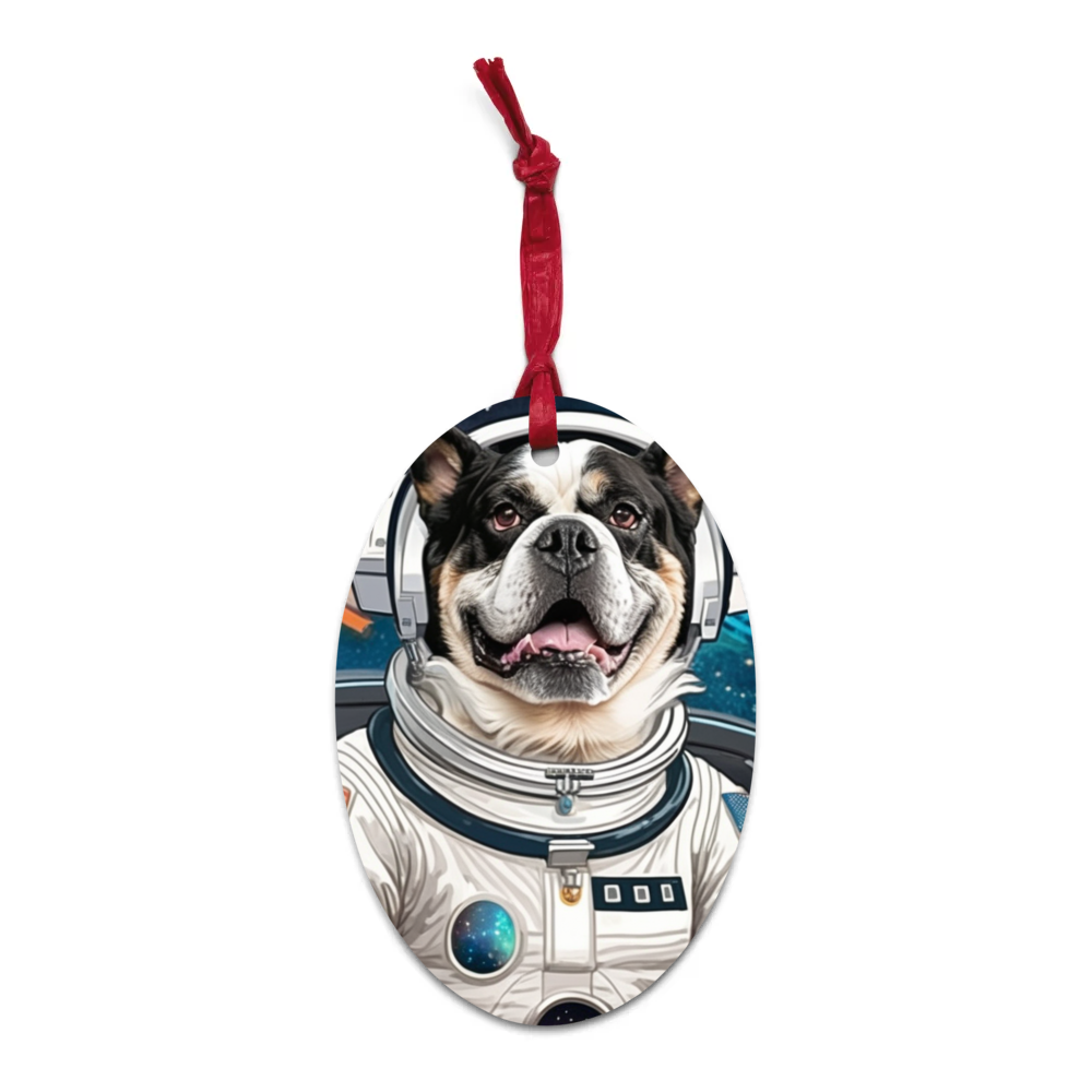 PugMug Custom McHenry Wooden Ornament