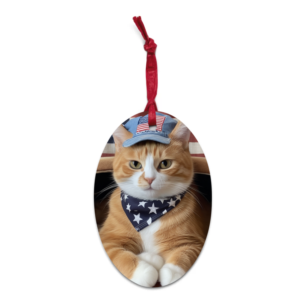 PugMug Custom Jack Jack Wooden Ornament